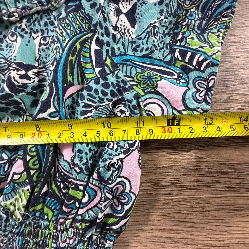 Lilly Pulitzer Girls Short Sleeve Dress, Master of Class Sabine Jaguar Dress 5
